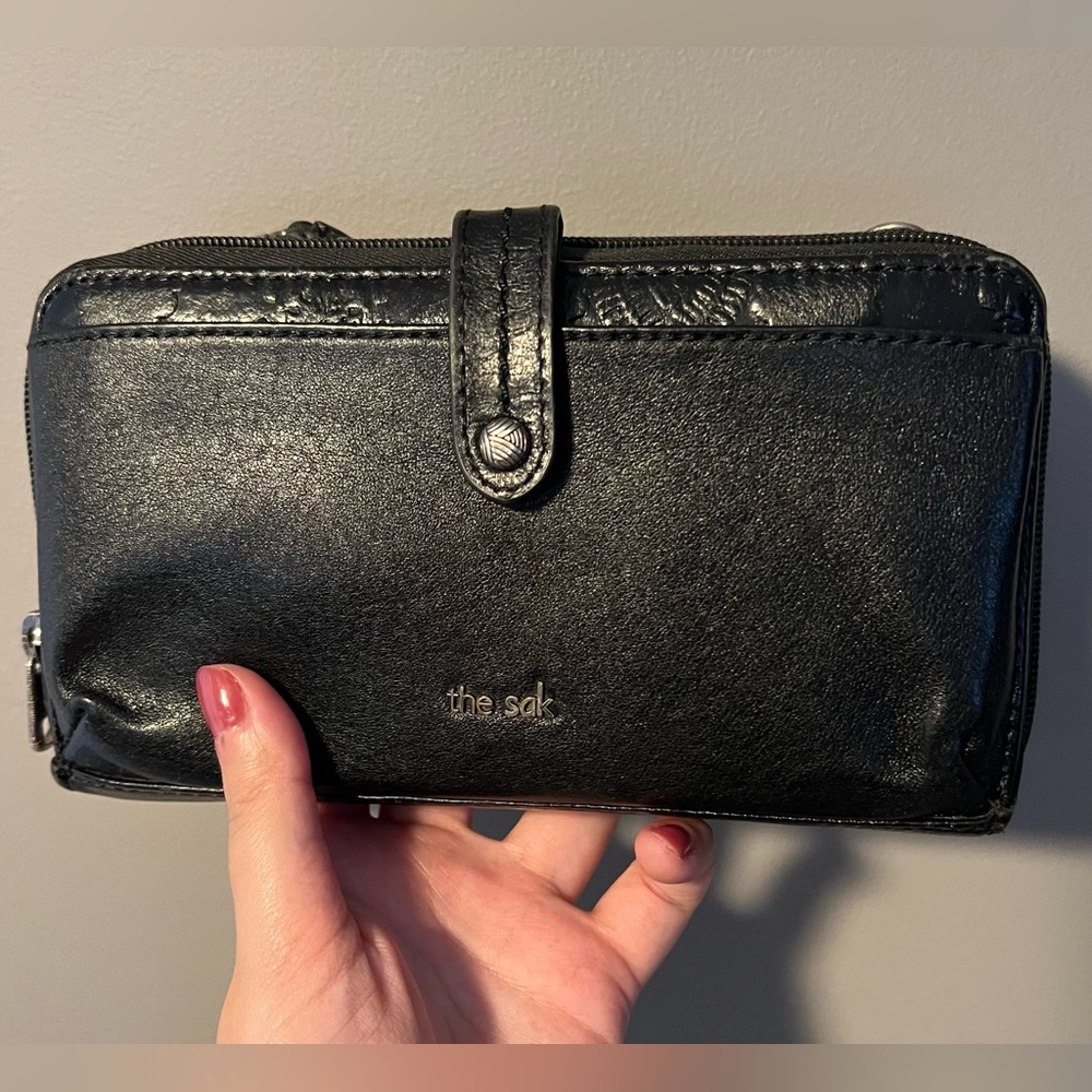 The Sak Black Leather Men's Wallet